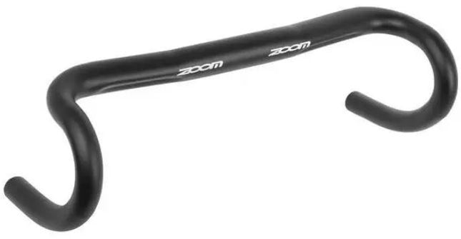 Racestuur Zoom aluminium 31,8 x 425 mm - zwart