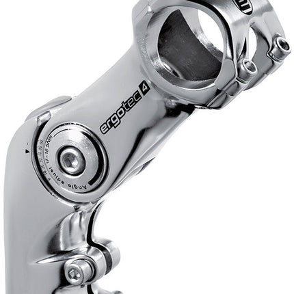 Ergotec Octopus Ahead 50 stem, adjustable, ø28.6 / 110 / 31.8 mm - silver