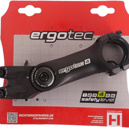 Stuurpen Ergotec Octopus 2 ahead verstelbaar ø28,6 / 125 / 31,8 mm - zwart
