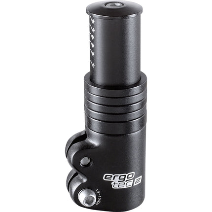 Stuurpen verlenger Ergotec Ahead 3 - 1-1/8" AL6061 T6 - zwart