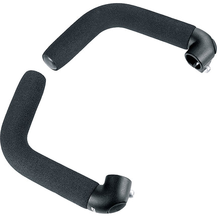 Bar-end Ergotec Touring adjustable - black