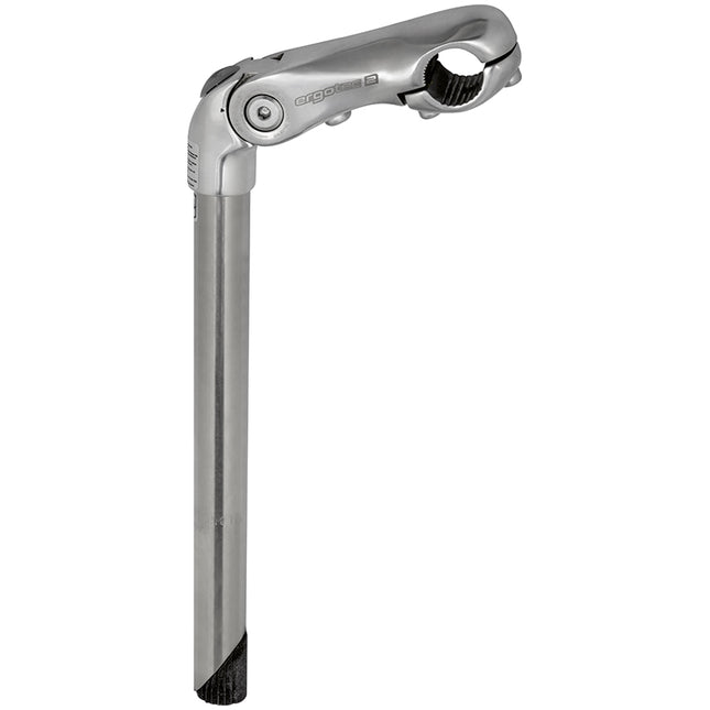 Potence Ergotec Kobra réglable acier inoxydable 22,2 / 300x90 / 25,4 mm - argent