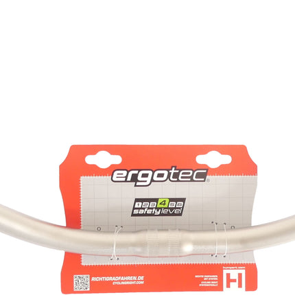 Envoyer Ergotec Moon Cruiser 25,4x610 mm - aspect aluminium