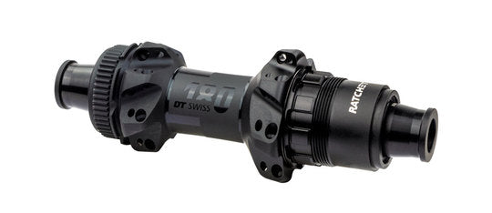 Achternaaf DT Swiss 180 Straightpull Race 28G 142/12 Zwart