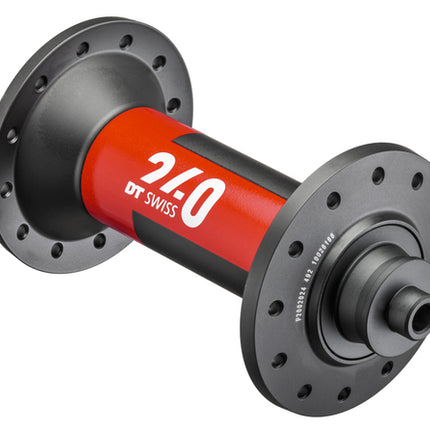 Voornaaf DT Swiss 240 Race 20G 100/5 Zwart