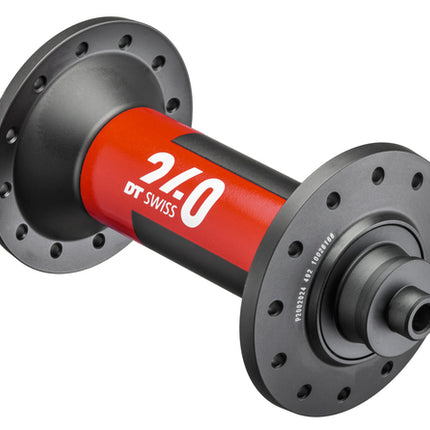 Voornaaf DT Swiss 240 Race 24G 100/5 Zwart