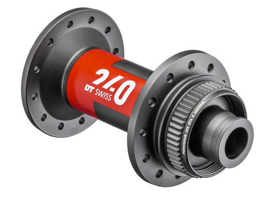 Voornaaf DT Swiss 240 Race 24G 100-12 Zwart