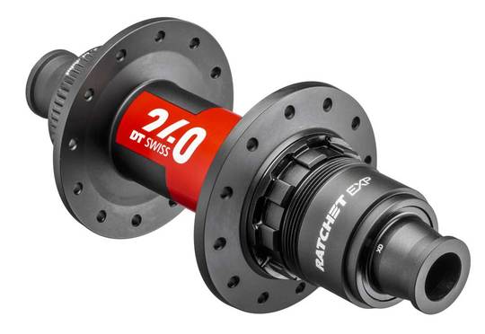 Achternaaf DT Swiss 240 Race 28G 142/12 Zwart