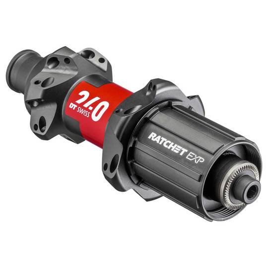Achternaaf DT Swiss 240 Straightpull Race 24G 130/5 Zwart