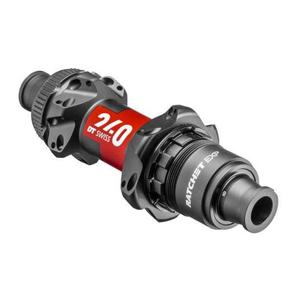 Achternaaf DT Swiss 240 Straightpull Race 28G 142-12 Zwart