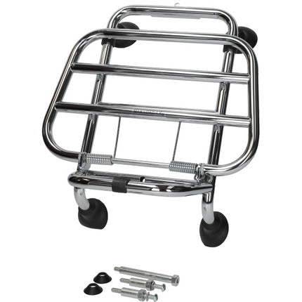 Porte-bagages Piaggio d'origine pliable chromé gts 125cc, gts 250cc, gts 300 1b003754