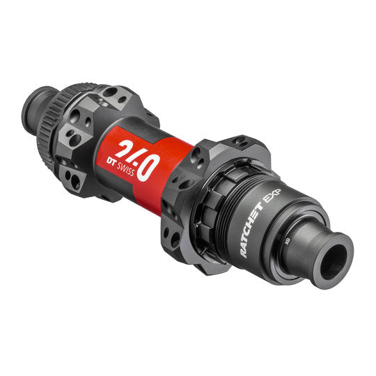 Achternaaf DT Swiss 240 Straightpull 28G 148/12 Zwart