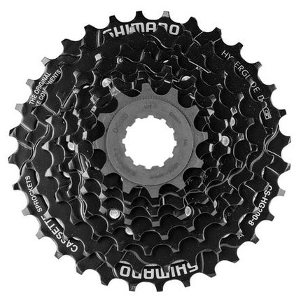 Cassette Shimano HG200 TX 8V 12-32 Zwart