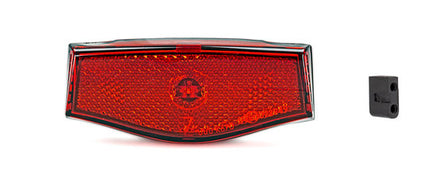 Fiets achterlicht Spanninga Plateo XE Span 6-36V 50MM Zwart