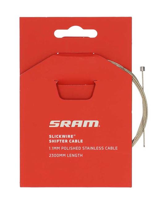 Versnellingskabel Sram SlickWire Kabel Binnen 1.1 2300MM Zilver