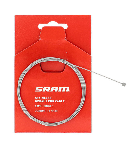 Versnellingskabel Sram Kabel Binnen 1.1 2200MM Zilver
