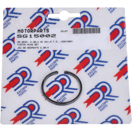 jeu de segments piston dr 50cc 38.4mm vespa, pk50