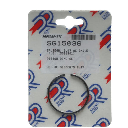 piston ring set dr 70cc 47mm vespa, pk-xl