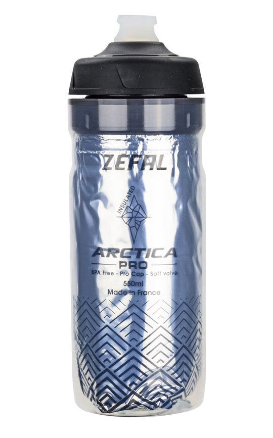 Bidon Zefal Arctica Pro 55 550ML Zilver Zwart