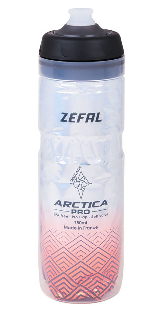 Bidon Zefal Arctica Pro 75 750ML Zilver Rood
