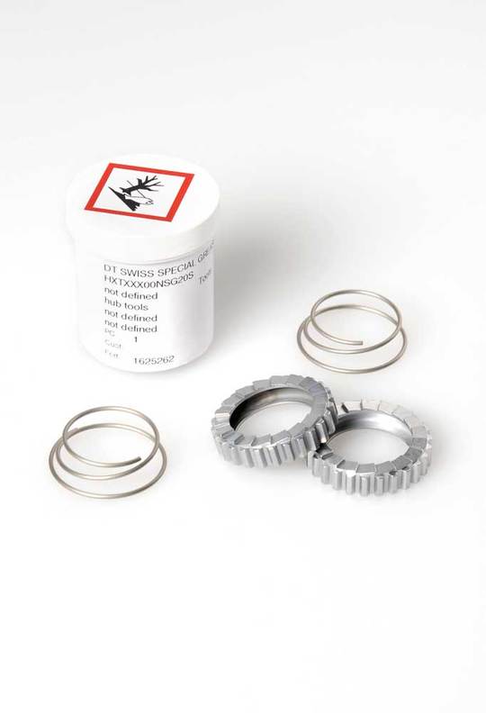 DT Swiss Servicekit Ratchet 18T SL naaf Zilver