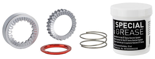DT Swiss Servicekit Ratchet 54T EXP naaf Zilver