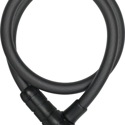 Kabelslot Abus Racer 6412K Kabel 85x12 Zwart