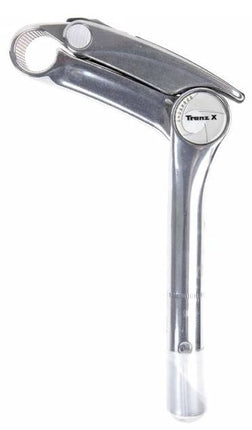 Stuurpen Tranz X JD373N verstelbaar 22,2 / 205x115 / 22,2 mm - zilver