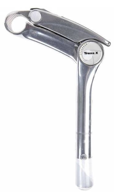Stuurpen Tranz X JD373N verstelbaar 22,2 / 205x115 / 22,2 mm - zilver