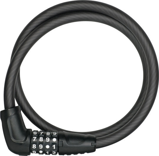 Kabelslot Abus Numerino 5410C Kabel 85x12 Zwart