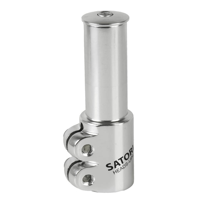 Stuurpenverlenger Satori 1-1/8" - zilver