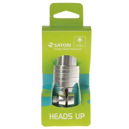 Stuurpenverlenger Satori 1-1/8" - zilver - afbeelding 2