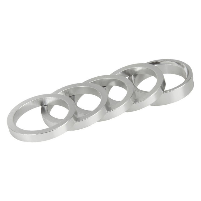Stuurpenverlenger Satori 1-1/8" - zilver