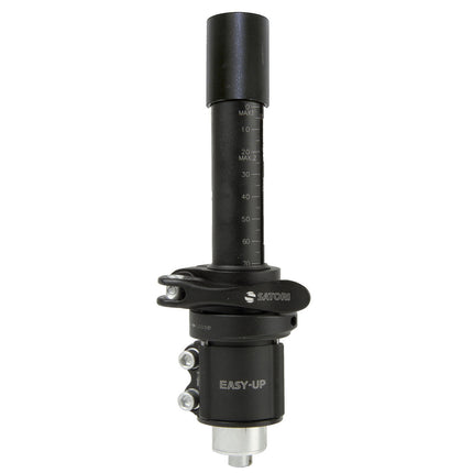 Stuurpenverlenger verstelbaar Satori Easy Up 1-1/8" - zwart - afbeelding 2