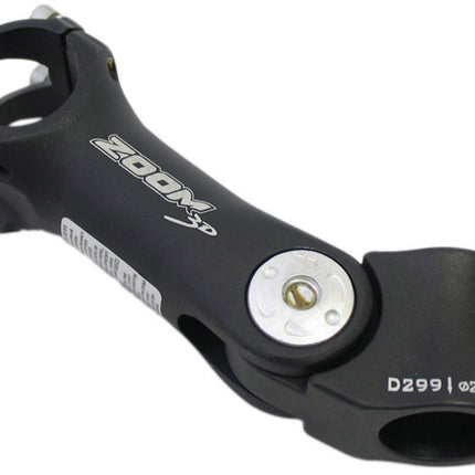 A-head stuurpen Zoom verstelbaar 28,6 / 90 mm / 31,8 mm - zwart