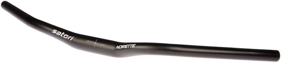 Stuur Satori Noirette Ø31.8 / B=630mm 35° gebogen - mat zwart