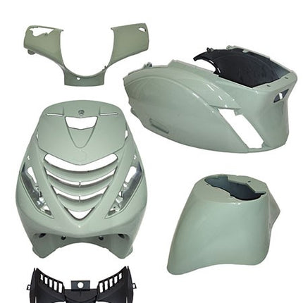 Kit carrosserie DMP modèle SP EVO-1 vert glacial 5 pièces Zip 100/125, Zip 2000
