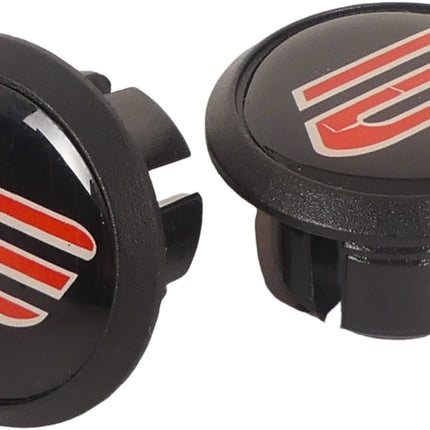 Stuurlint Edge carbon - wit (2 stuks in een doos)