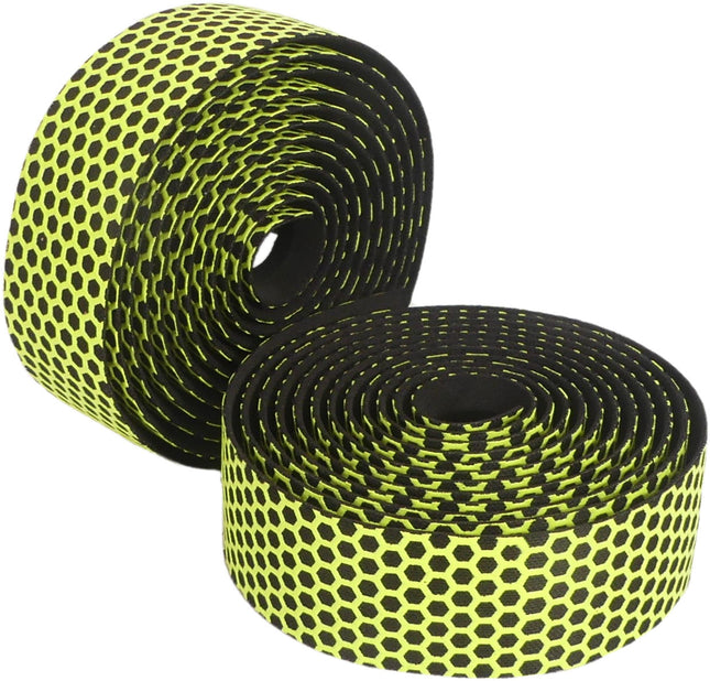 Stuurlint Edge Silicon anti-slip - geel (2 stuks in een doos) - afbeelding 2