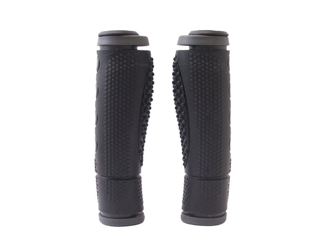 Handvatset Sportief 3-componen Zwart/Grijs 128mm 2-kanten open