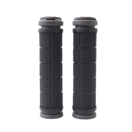 Handvatset GP06 Zwart 128mm  2-componenten, 2-kanten open
