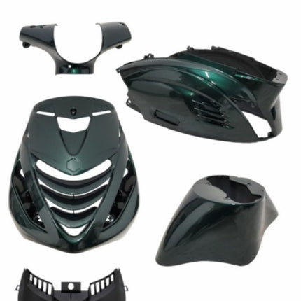 Kit carrosserie DMP modèle SP RS-1 air British racing green 5 pièces zip 100/125, zip2000