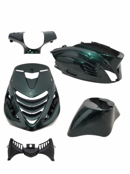 plaatwerkset DMP model SP RS-1 air British racing groen 5-delig zip 100/125, zip2000