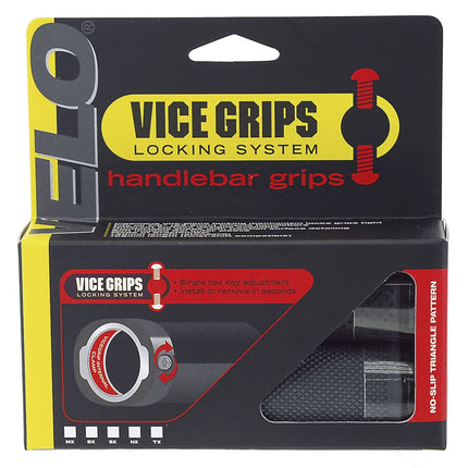 Handvatpaar aluminium Velo D3 gel - zwart / grijs - afbeelding 2