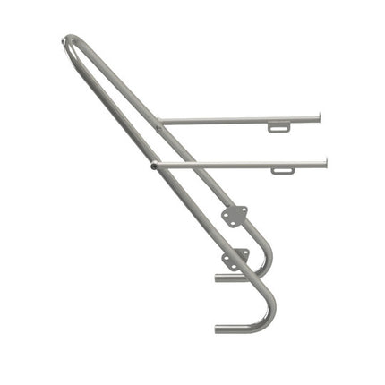Voordrager 26-28 inch Tubus Tara Lowrider Zilver