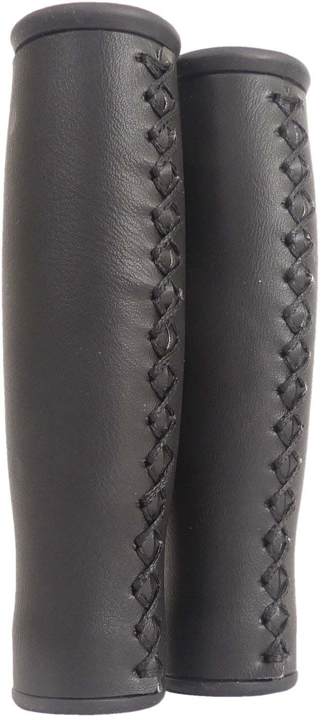 Handvatset Edge City Leer - 135/135mm - zwart