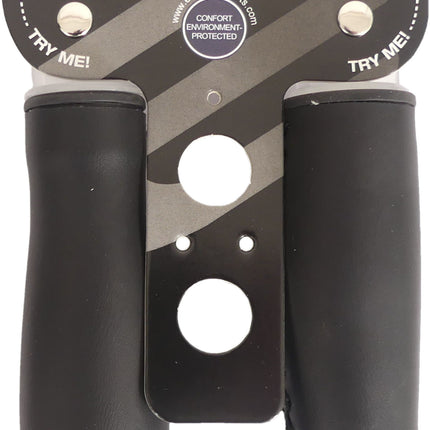 Handvatset Edge City Leer - 135/92mm - zwart - afbeelding 2