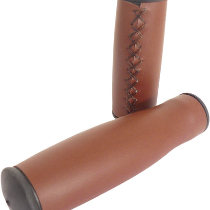 Handvatset Edge City Leer - 135/92mm - donkerbruin - afbeelding 2