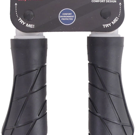 Handvatset Edge Urban 135/135mm - zwart