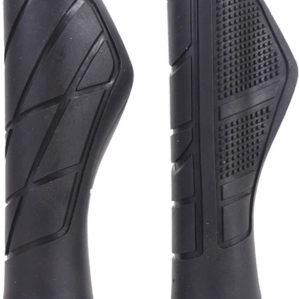 Handvatset Edge Urban - 135/135mm - met lockring - zwart